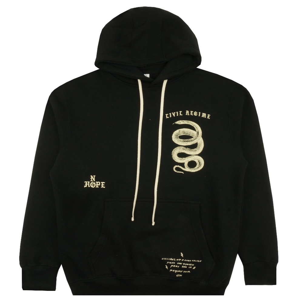 Civil Regime No Hope Black Hoodie